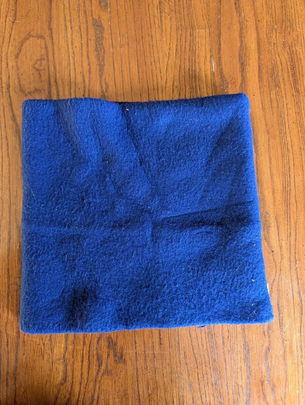 Vintage Turtle Fur Blue Fleece Neck Warmer Gaiter Winter Ski Snowboard OS
